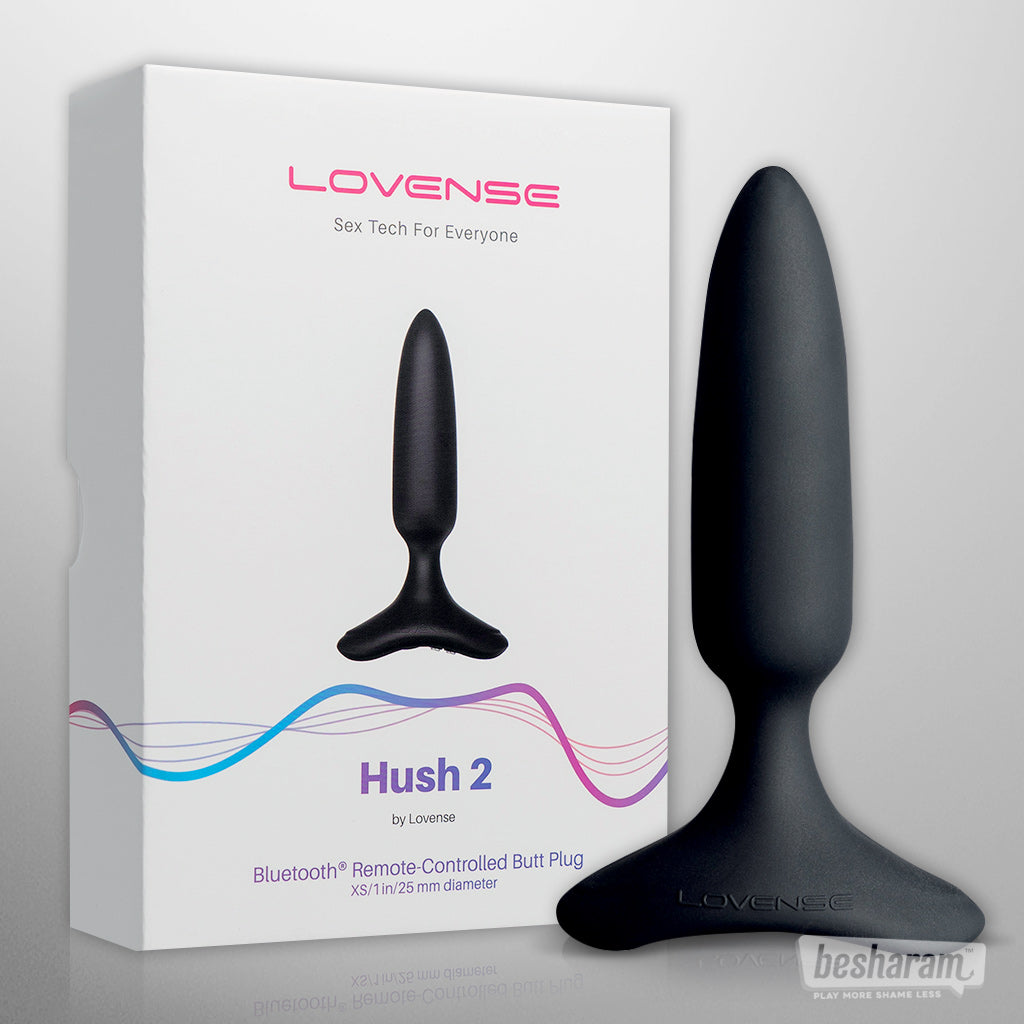 Lovense HUSH 2 Vibrating Butt Plug XS Unboxed