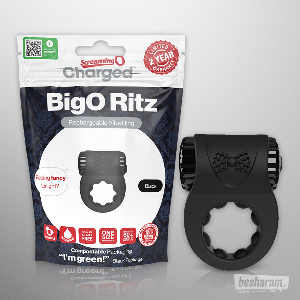 Screaming O Big O Ritz Vibrating Cock Ring