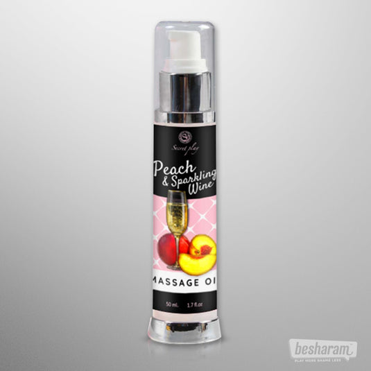 Secret Play Massage Oil Peach &amp; Sparkling Wine