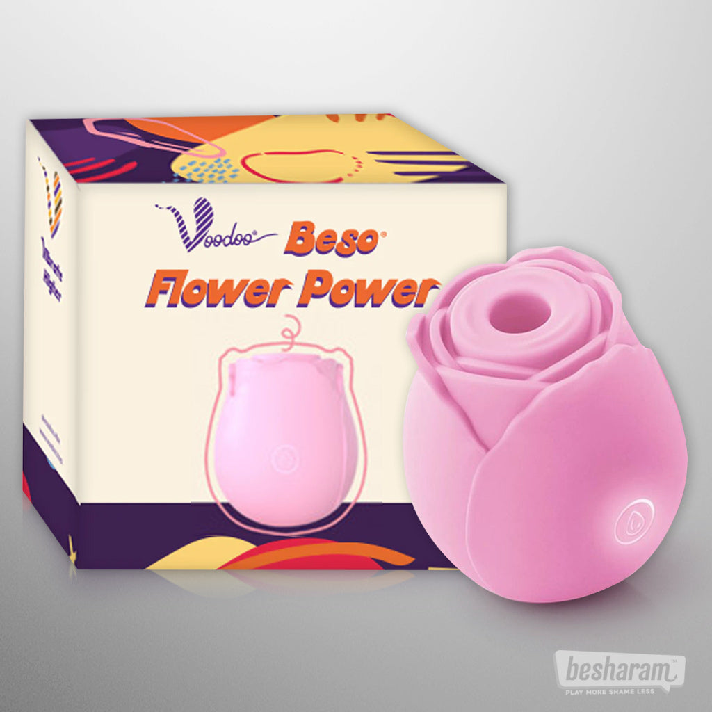 Voodoo Beso Flower Power Clitoral Vibrator Unboxed