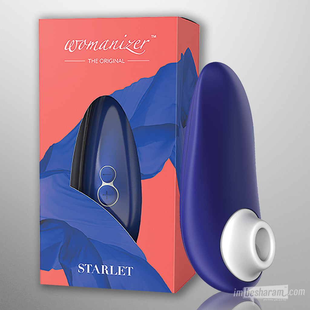 Womanizer Starlet 2 Clitoral Vibrator Blue Unboxed